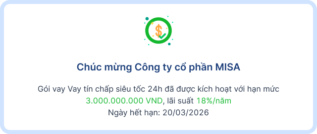 Nhận giải ngân