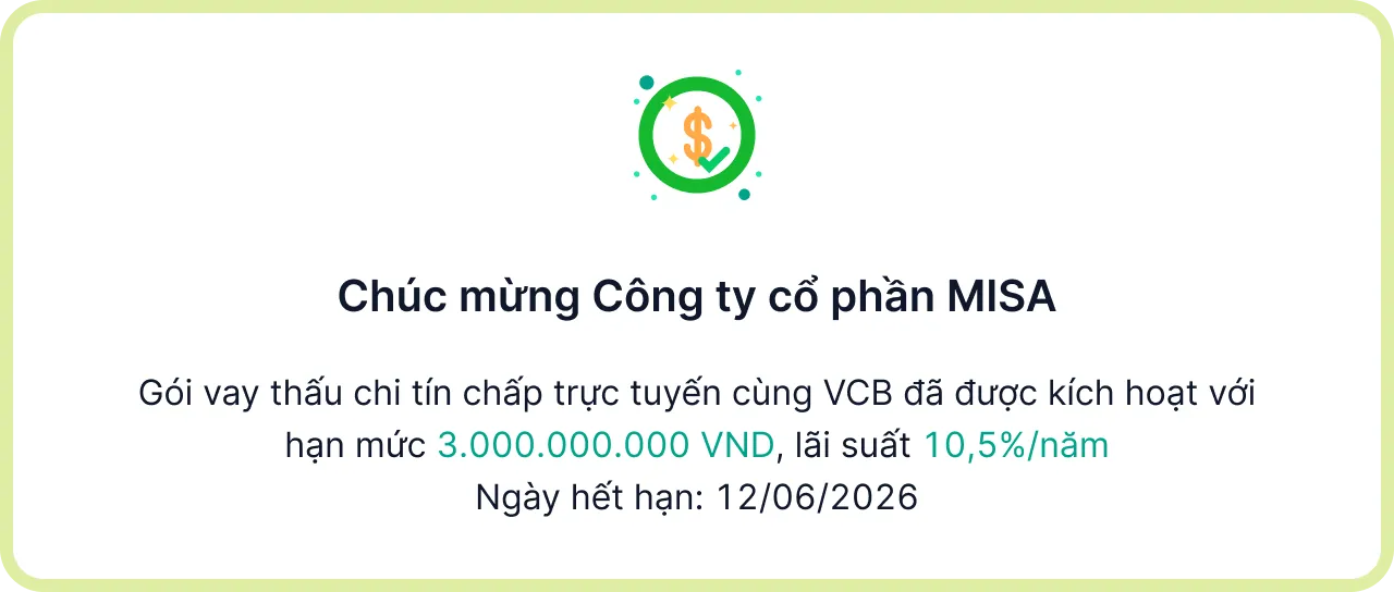 Nhận giải ngân