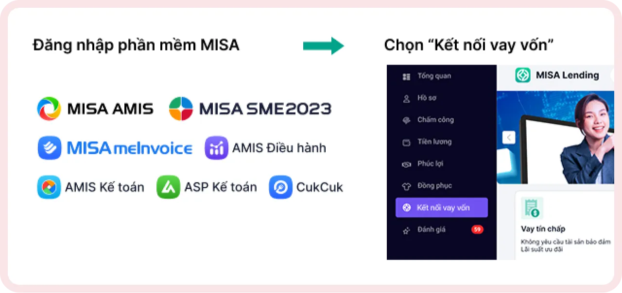 Đăng nhập MISA