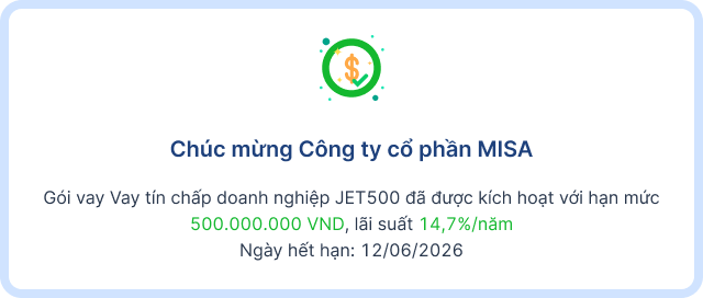 Nhận giải ngân