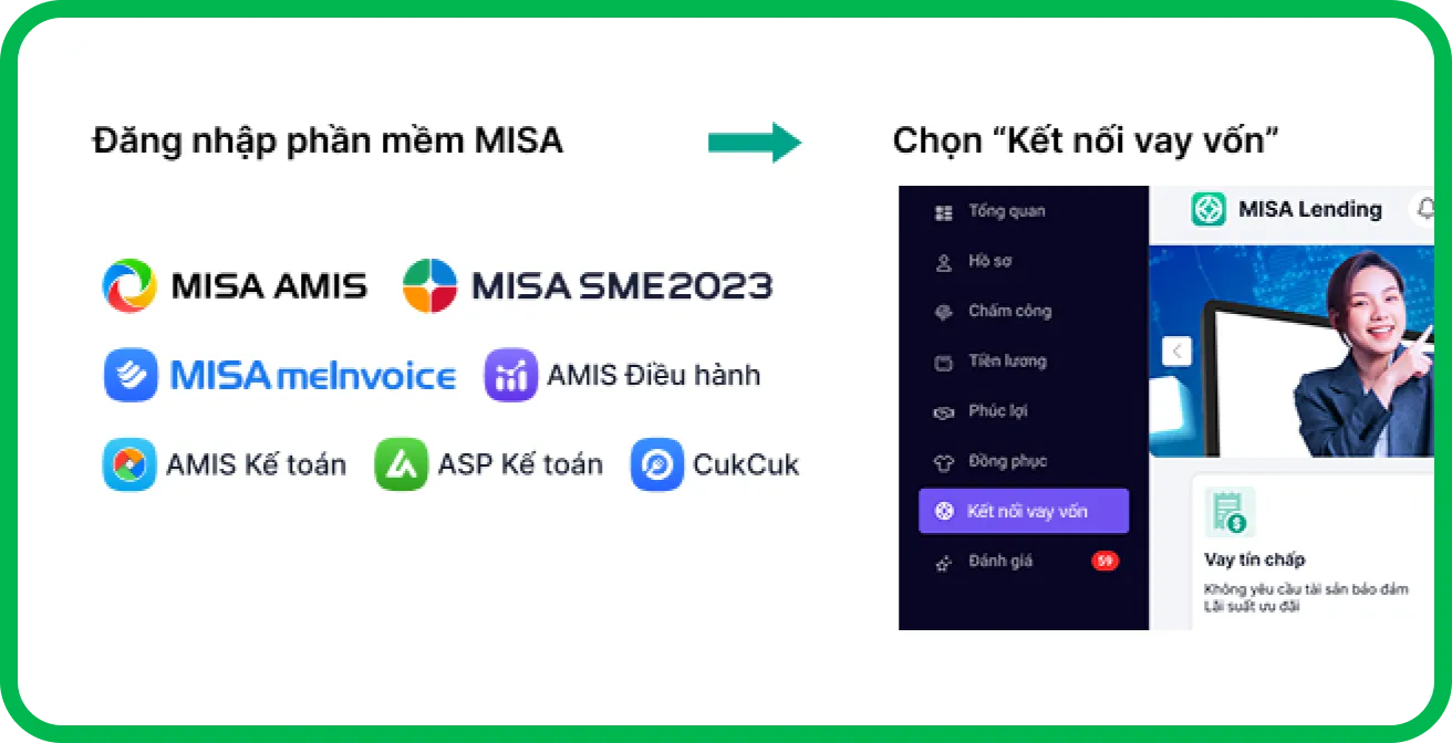 Đăng nhập MISA