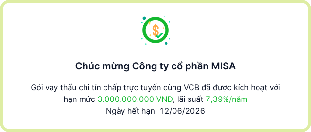 Nhận giải ngân