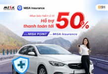 Mua Bảo hiểm ô tô trên MISA Insurance - Hỗ trợ thanh toán tới 50% phí thông qua đổi điểm MISA Point!