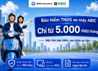 Bảo hiểm TNDS xe máy ABIC